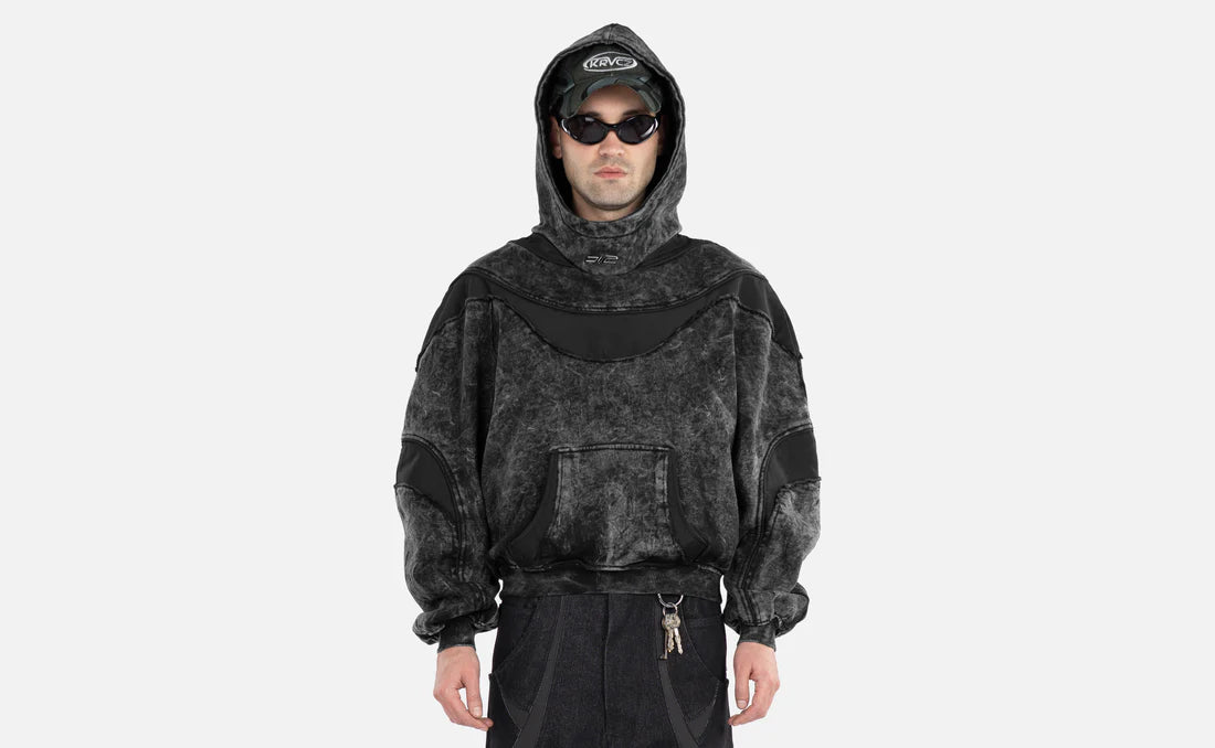 KET ACID HOODIE BLACK