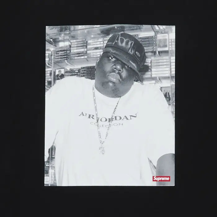 Supreme x Jordan Biggie Short-Sleeve Top 'Black'