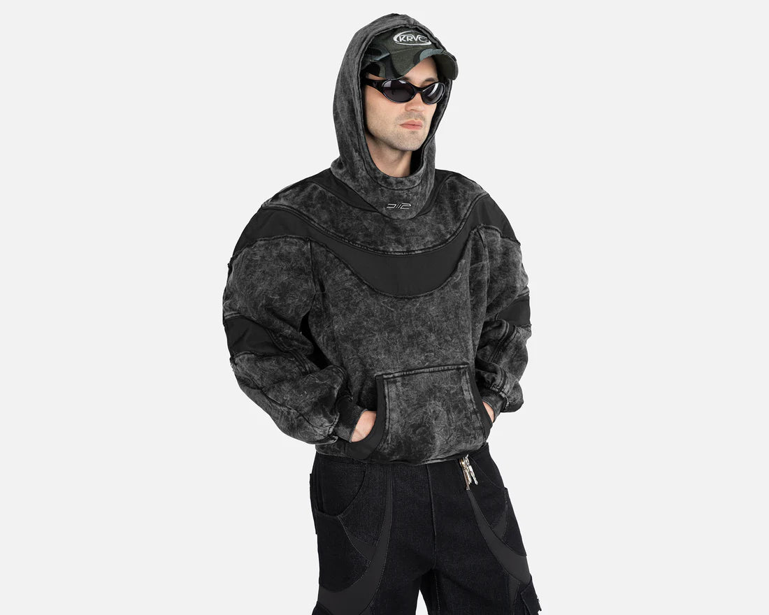 KET ACID HOODIE BLACK