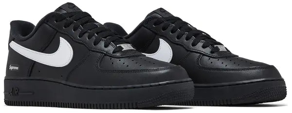 Supreme x Air Force 1 Low 'Box Logo - Black White'