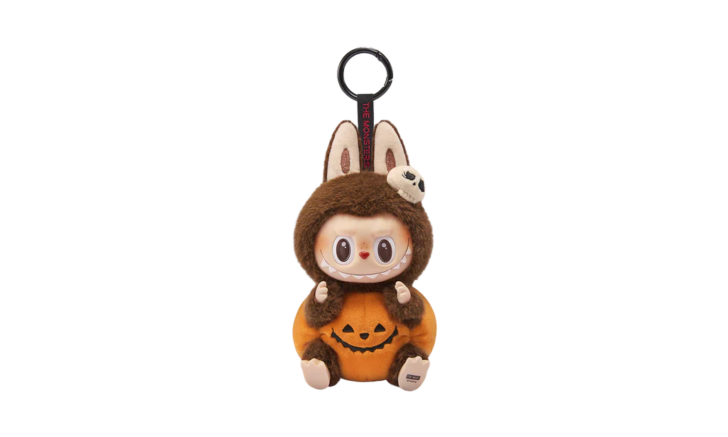 Happy Halloween Party Series-Sitting Pumpkin Vinyl Plush Pendant