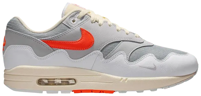 Patta x Nike Air Max 1 'White Pure Platinum'