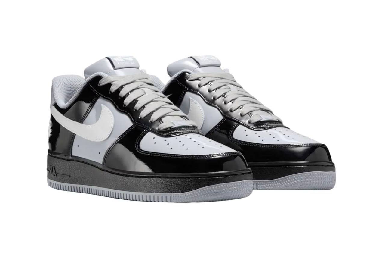 Central Cee x Nike Air Force 1 Low 'Black White Smoke Grey'