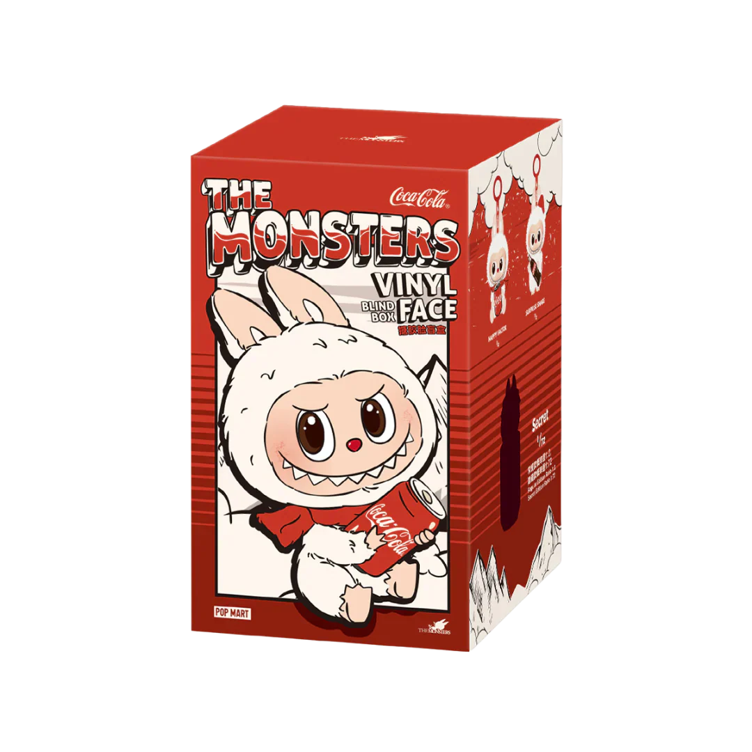 Pop Mart Labubu The Monsters 'Coca Cola Series Vinyl Face' (1 Blind Box)