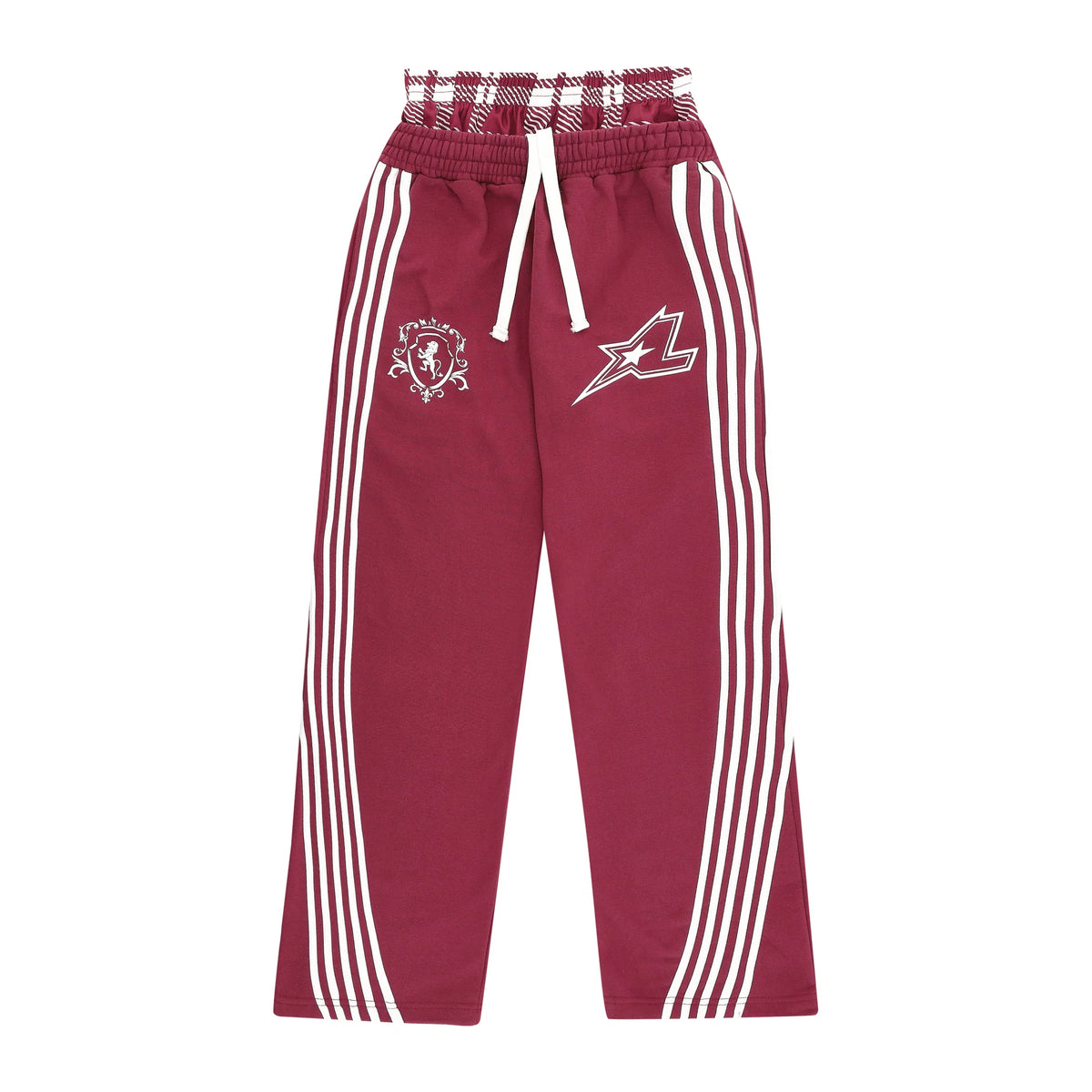 Jogger Striped - Burgundy