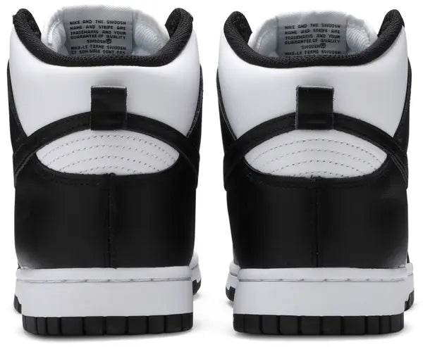 Dunk High 'Black White'