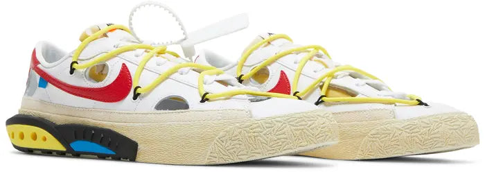 Off-White x Blazer Low 'White University Red'