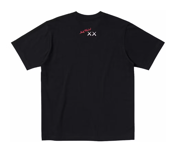KAWS x Uniqlo Warhol UT Graphic 476351 T-shirt 'Black'